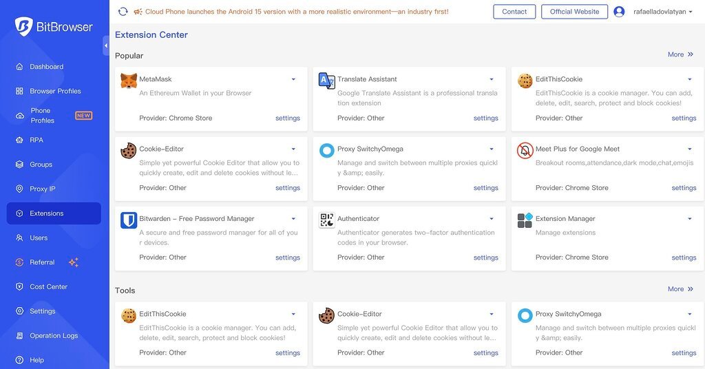 BitBrowser Extensions