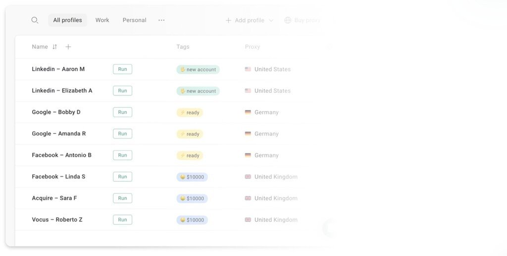 GoLogin overview