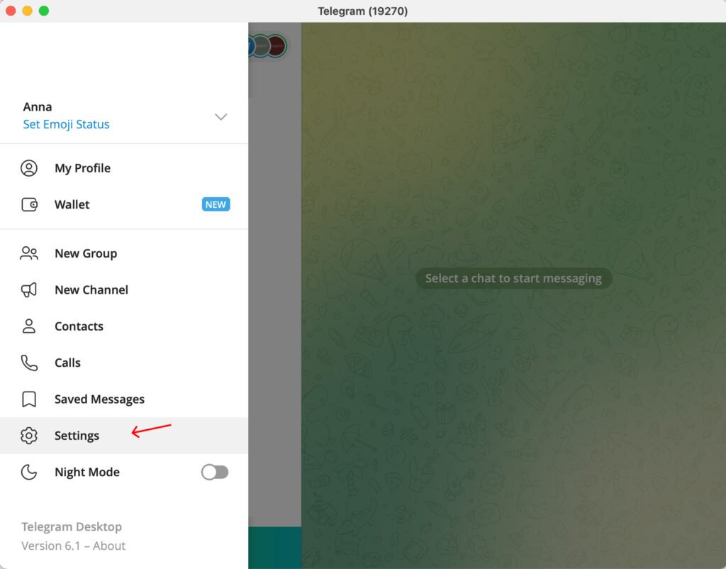 Telegram Proxy Setting NodeMaven